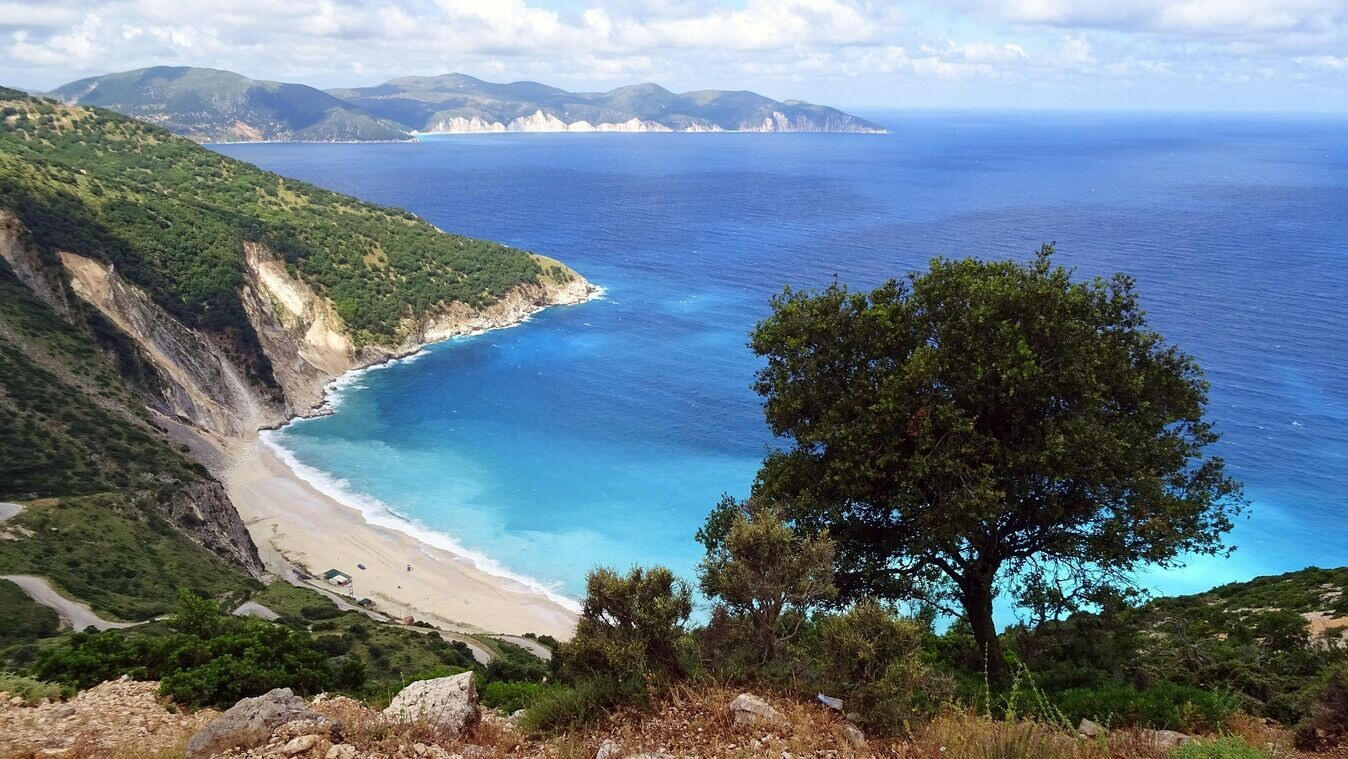 Myrtos strand - Myrtos Beach
